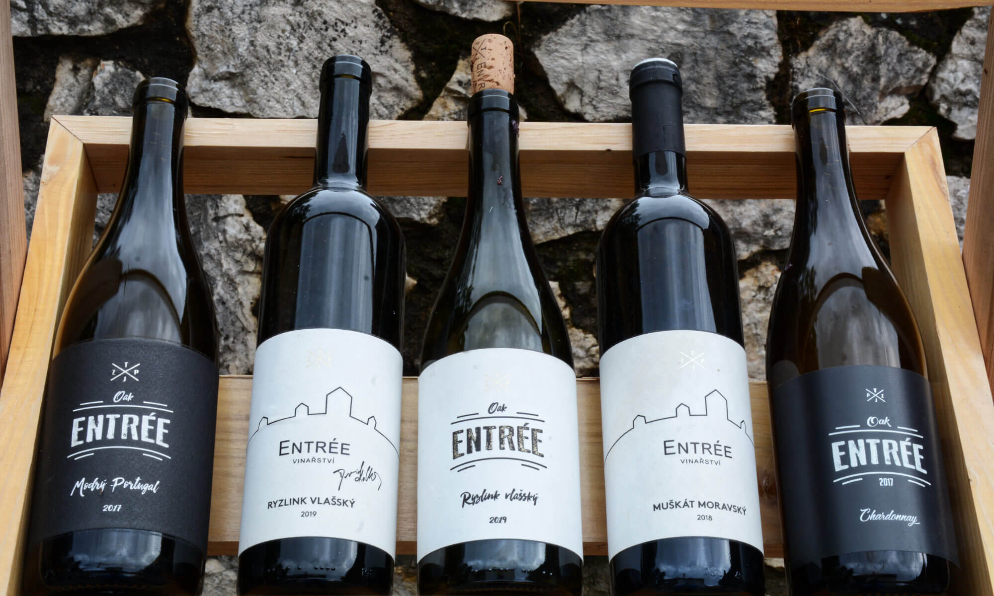 Vinná degustace z vinařství Entrée